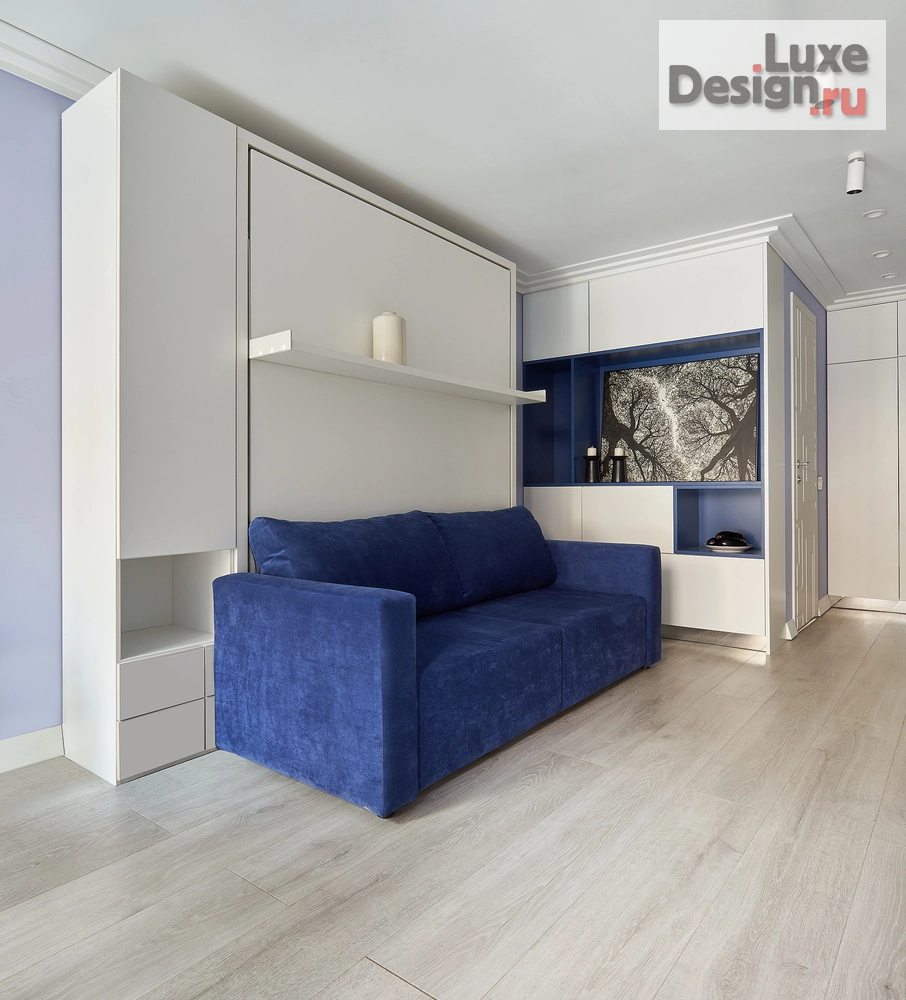 Дизайн интерьера квартиры студии "Мини-студия из гаража" (фото 8)