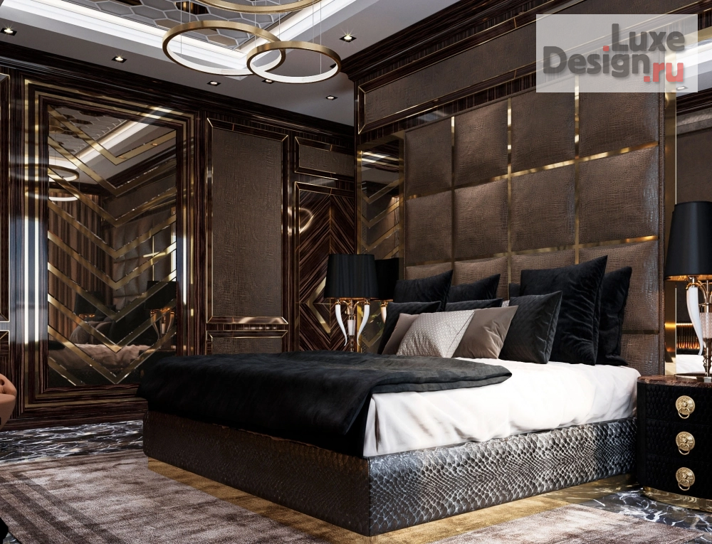 Дизайн интерьера спальни "Спальня для мужчины – царство мускулинности" (фото 3)