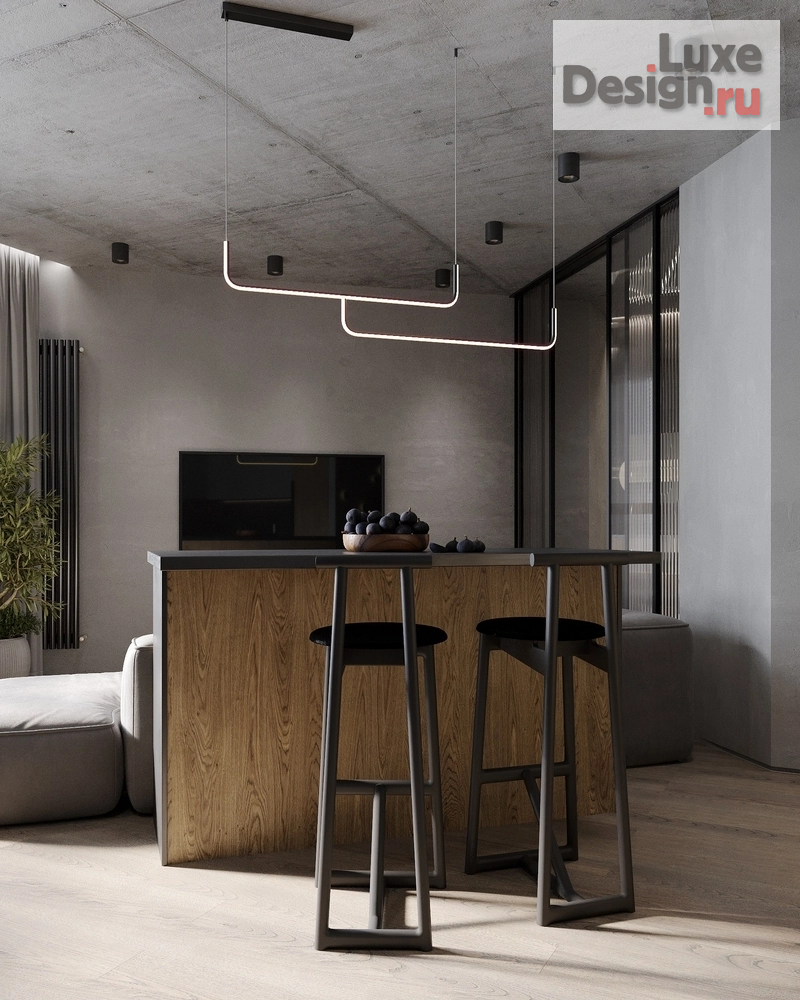 Дизайн интерьера квартиры студии "Квартира в г.Красногорск" (фото 3)