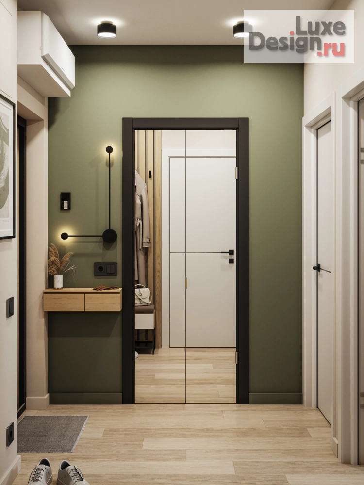 Дизайн интерьера однокомнатной квартиры "ЖК "Счастье на Семеновсой"" (фото 6)