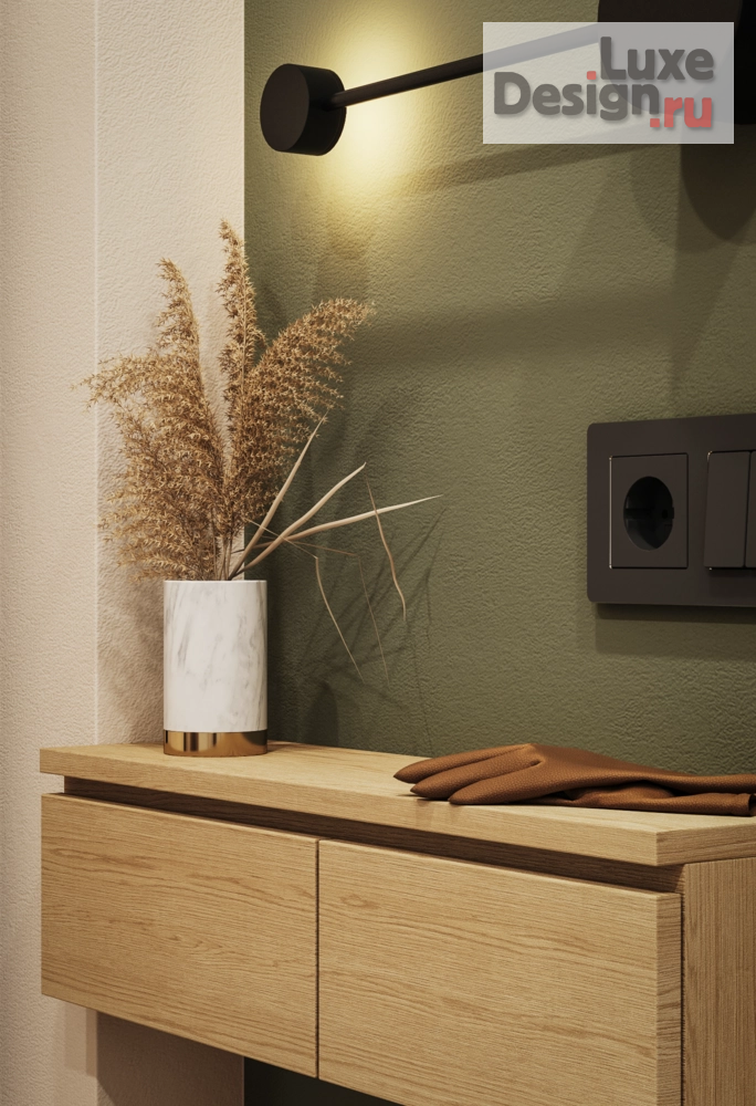 Дизайн интерьера однокомнатной квартиры "ЖК "Счастье на Семеновсой"" (фото 7)