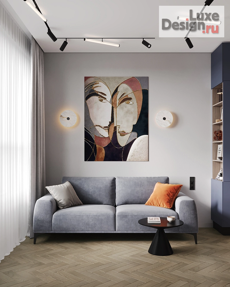 Дизайн интерьера двухкомнатной квартиры "ВДОХ-ВЫДОХ" (фото 13)