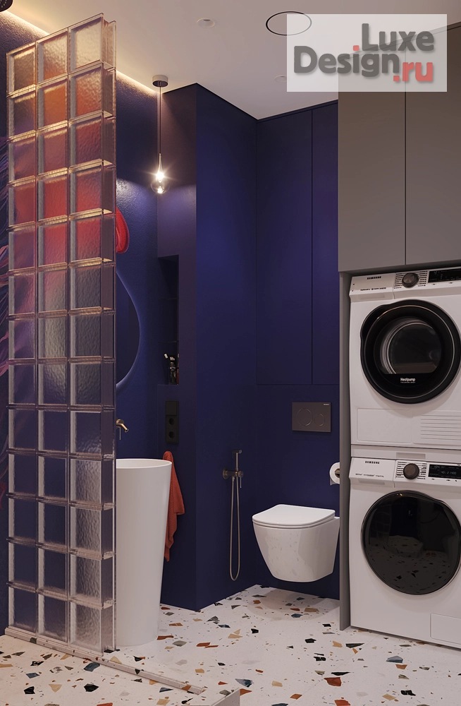 Дизайн интерьера двухкомнатной квартиры "ВДОХ-ВЫДОХ" (фото 18)