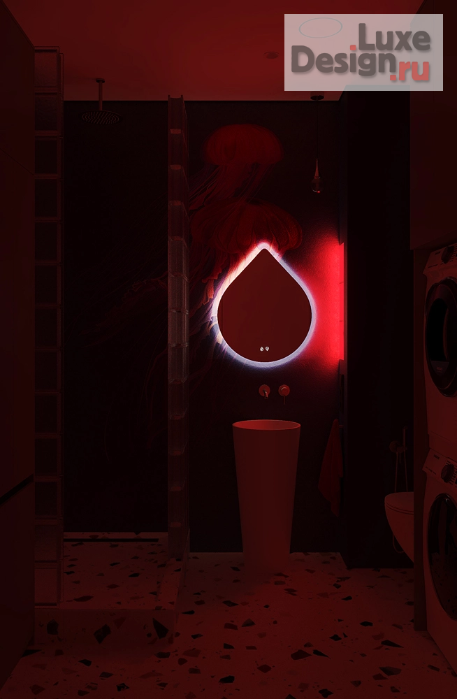 Дизайн интерьера двухкомнатной квартиры "ВДОХ-ВЫДОХ" (фото 20)