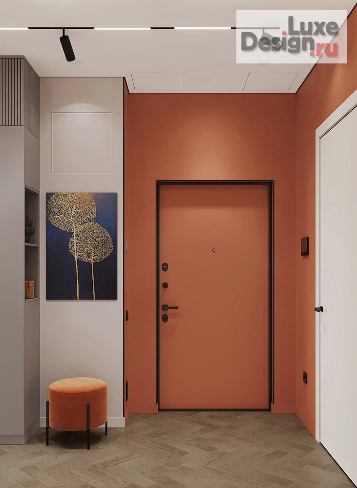 Дизайн интерьера двухкомнатной квартиры "ВДОХ-ВЫДОХ" (фото 3)