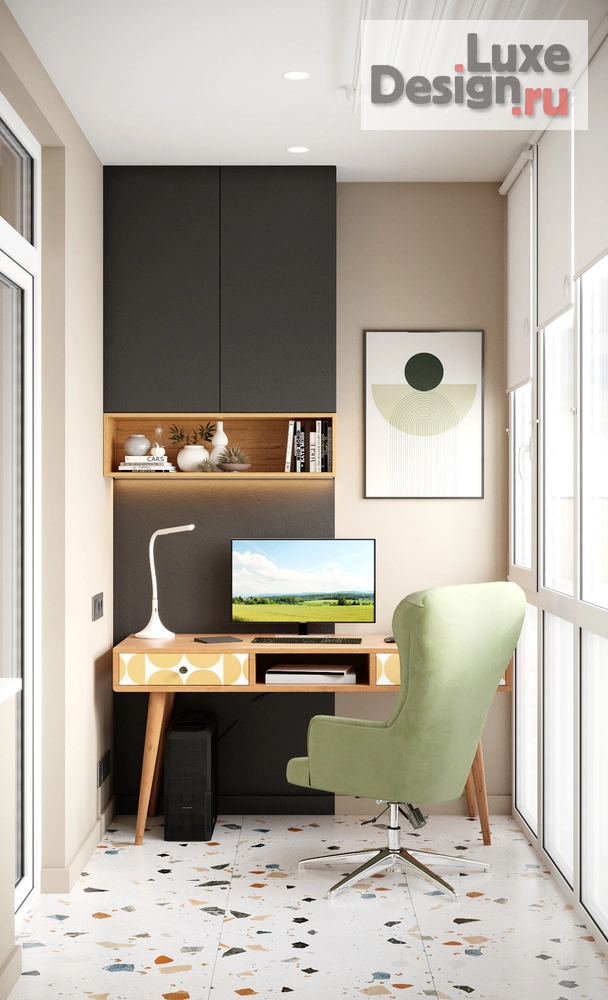 Дизайн интерьера однокомнатной квартиры "ЖК "Счастье на Семеновсой"" (фото 15)