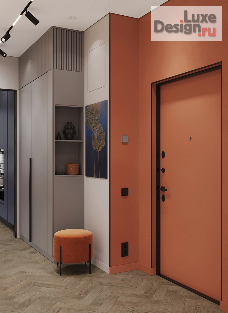 Дизайн интерьера двухкомнатной квартиры "ВДОХ-ВЫДОХ" (фото 4)