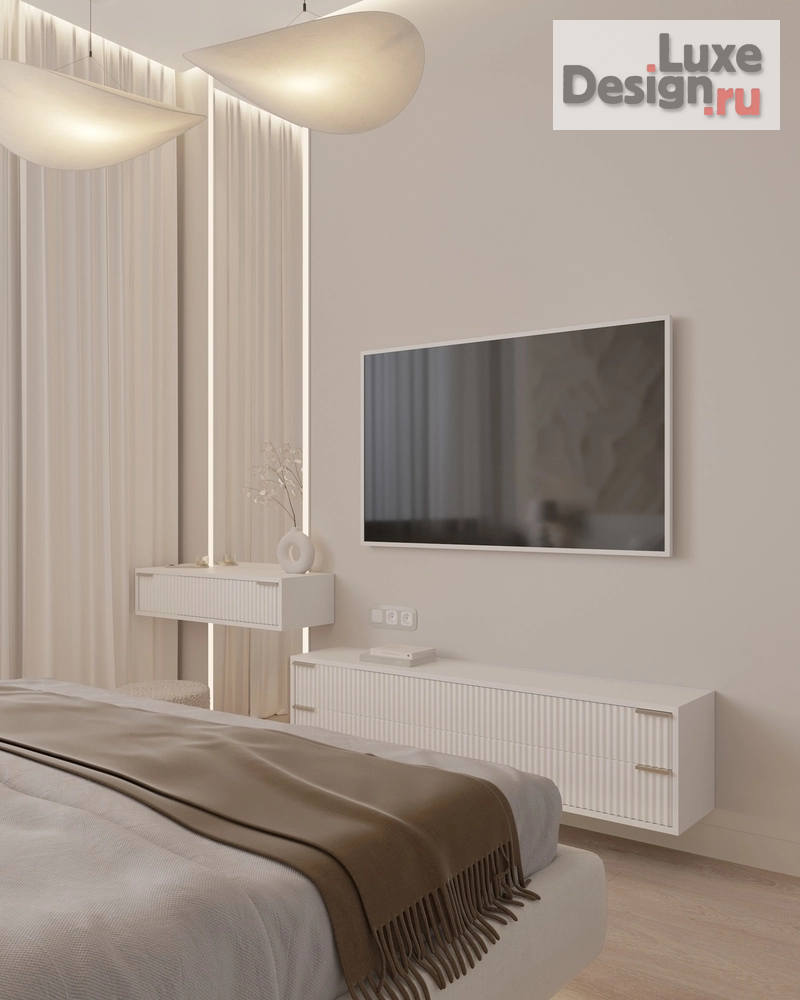 Дизайн интерьера трехкомнатной квартиры "Фактурность" (фото 16)