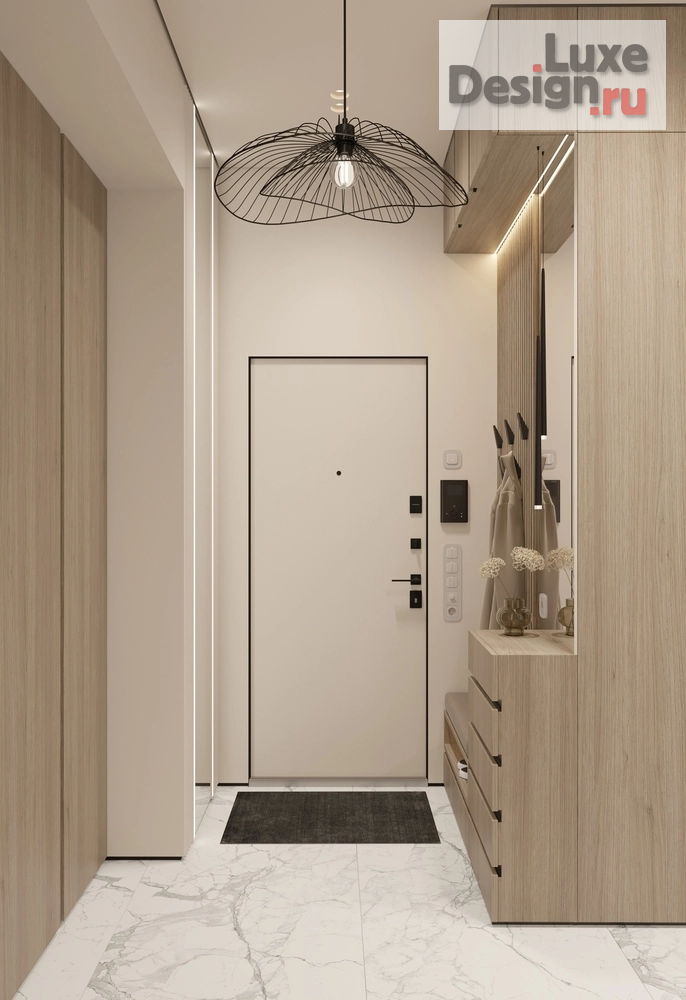 Дизайн интерьера трехкомнатной квартиры "Фактурность" (фото 29)