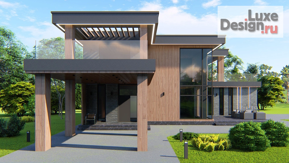 Частная архитектура "Современные прерии" (фото 3)