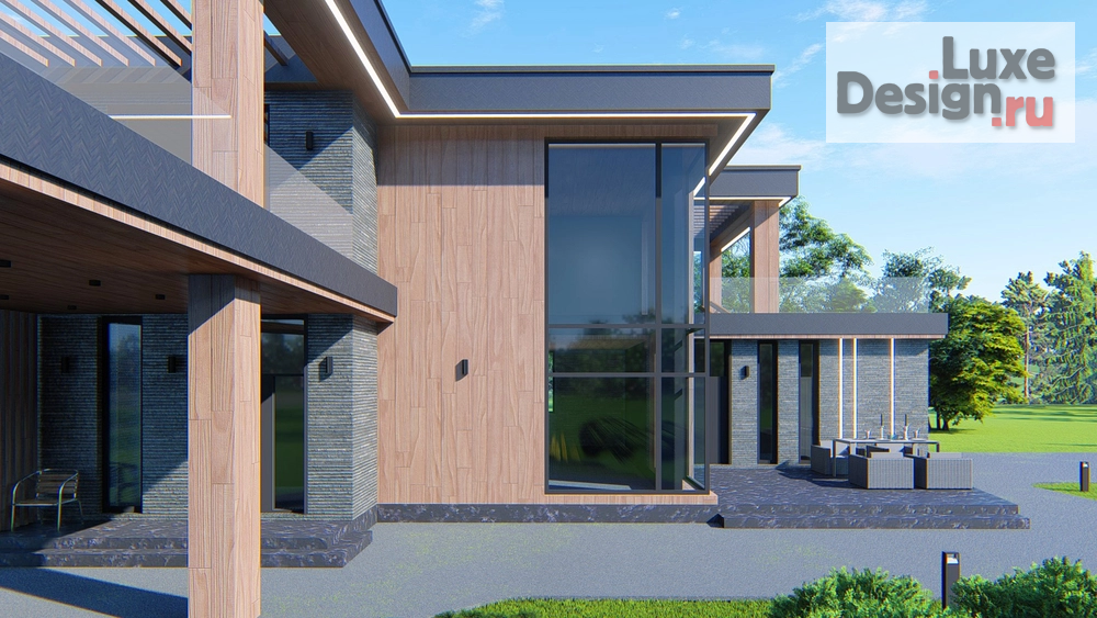 Частная архитектура "Современные прерии" (фото 1)