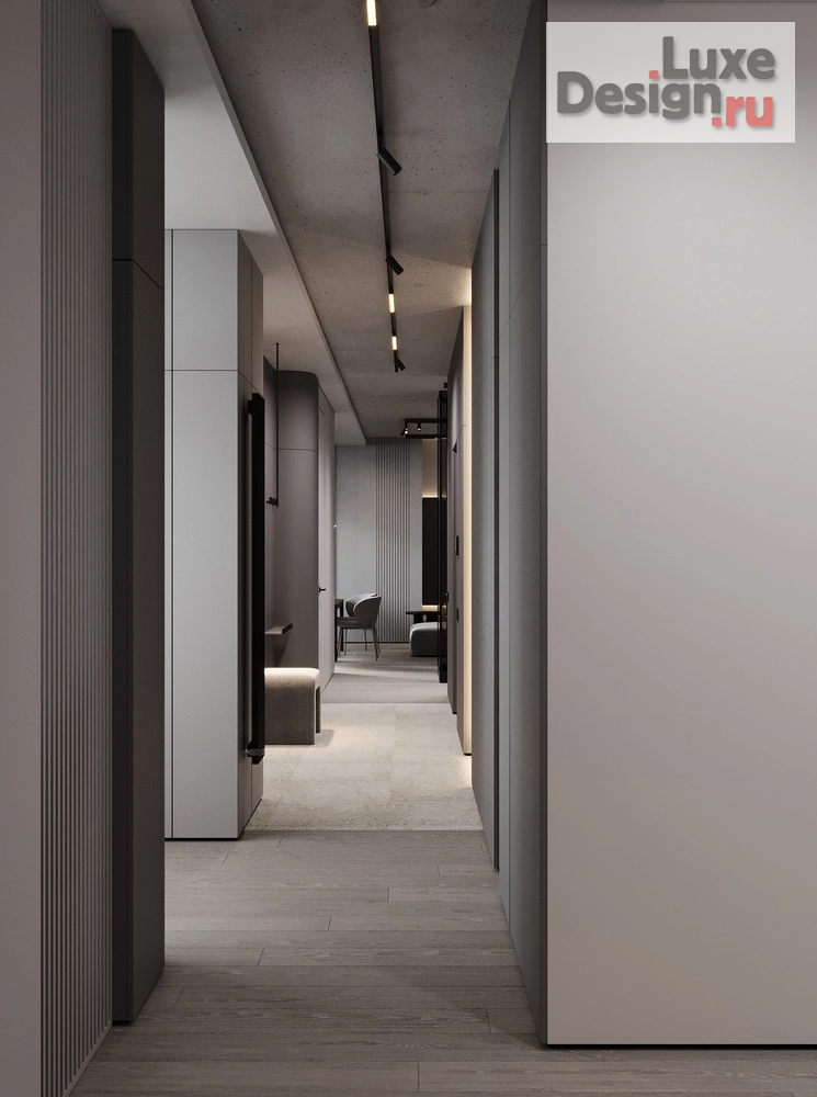 Дизайн интерьера четырехкомнатной квартиры "ЖК Отрада 150 кв.м." (фото 43)