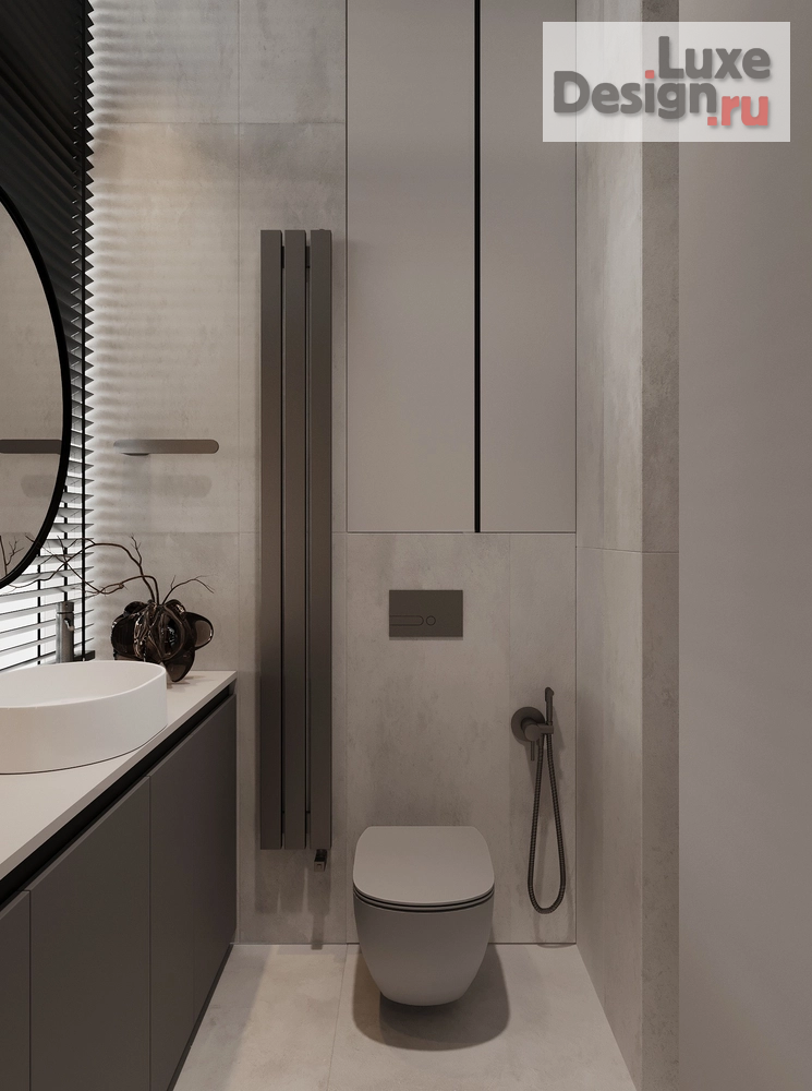 Дизайн интерьера четырехкомнатной квартиры "ЖК Отрада 150 кв.м." (фото 44)