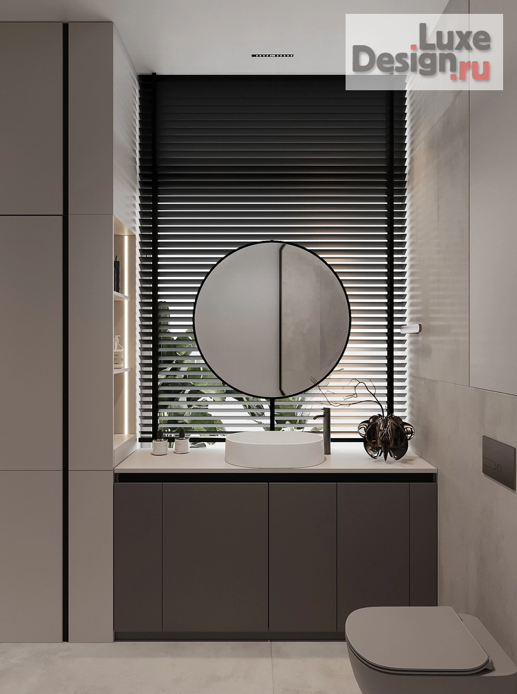 Дизайн интерьера четырехкомнатной квартиры "ЖК Отрада 150 кв.м." (фото 47)