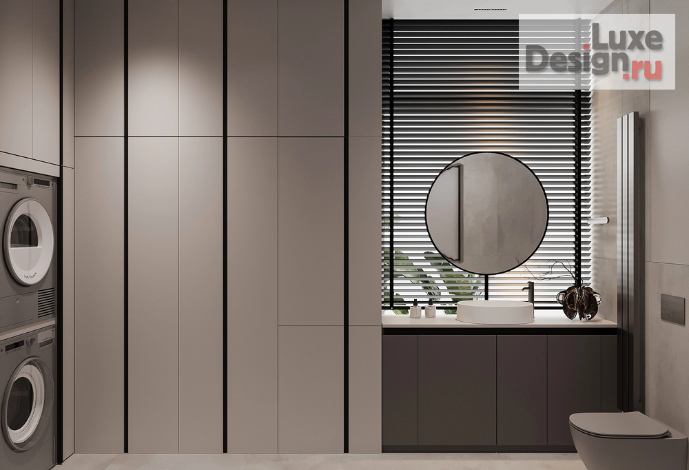 Дизайн интерьера четырехкомнатной квартиры "ЖК Отрада 150 кв.м." (фото 49)