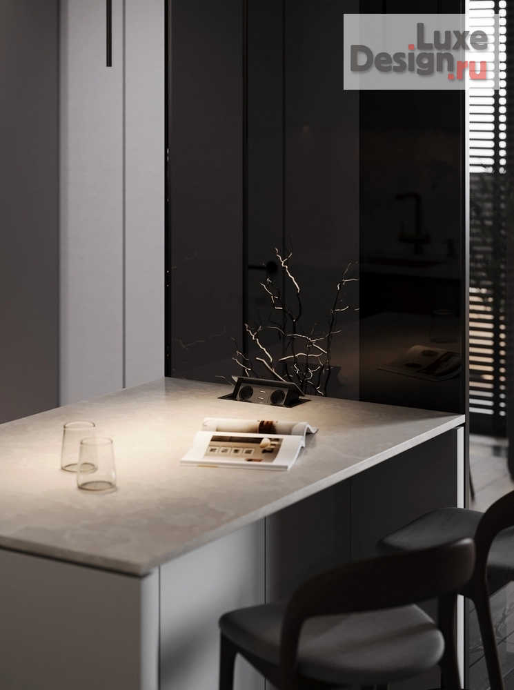 Дизайн интерьера четырехкомнатной квартиры "ЖК Отрада 150 кв.м." (фото 92)