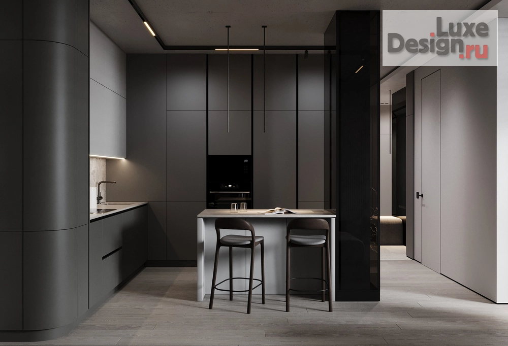 Дизайн интерьера четырехкомнатной квартиры "ЖК Отрада 150 кв.м." (фото 82)