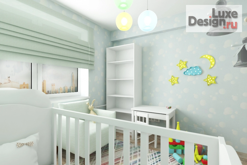 Дизайн интерьера трехкомнатной квартиры "Дизайн интерьера квартиры" (фото 10) от дизайнера Nadezhda Petrova Дизайн интерьера трехкомнатной квартиры "Дизайн интерьера квартиры" (фото 10)