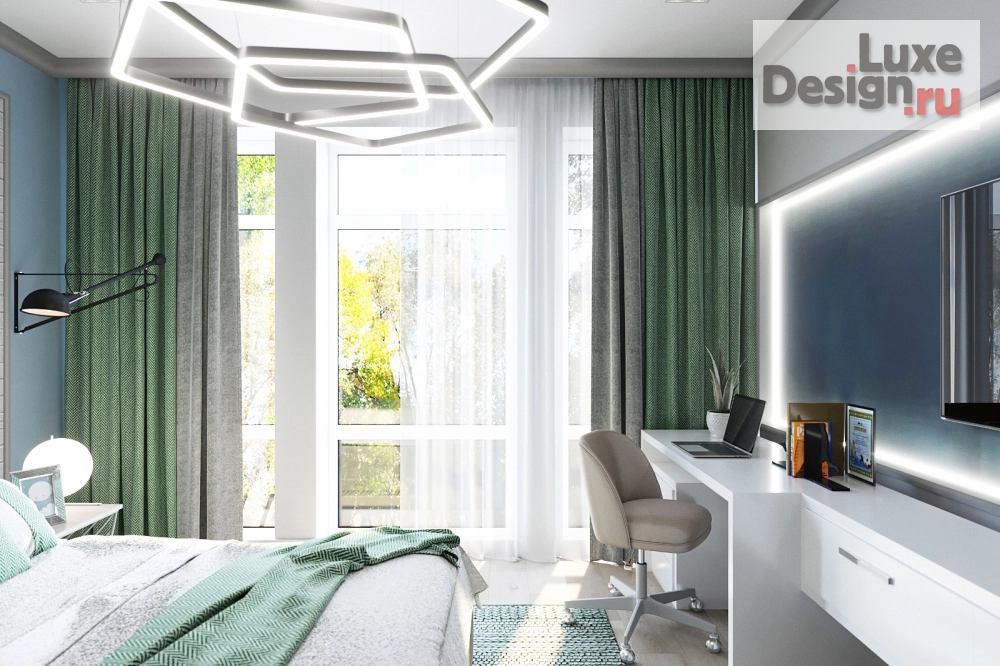 Дизайн интерьера загородного дома "Частное домовладение" (фото 36) от дизайнера Дизайн студия Ольги Гриневой Дизайн интерьера загородного дома "Частное домовладение" (фото 36)