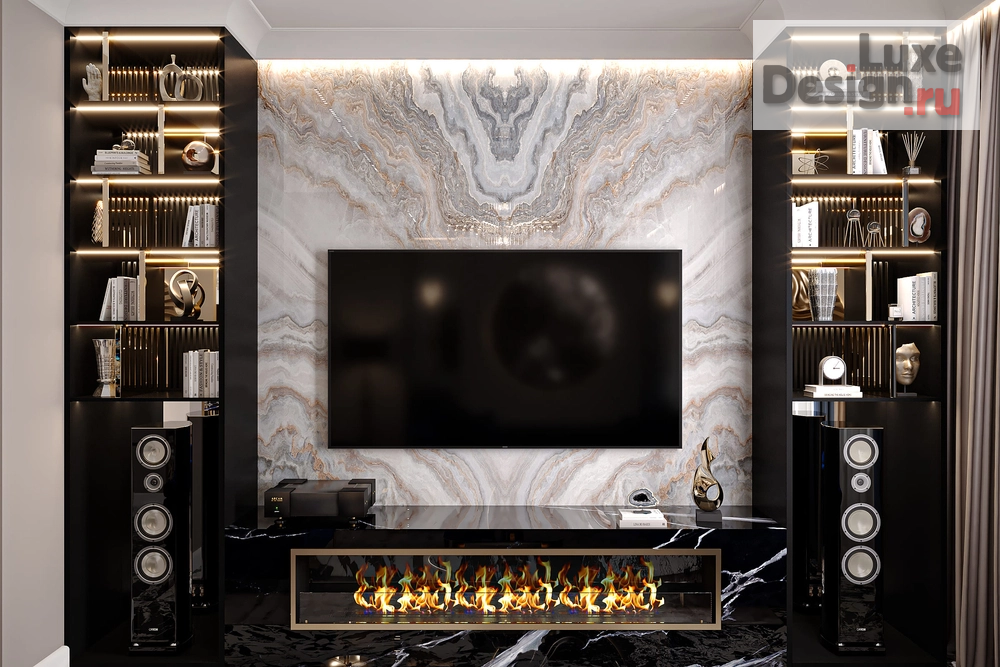 Дизайн интерьера апартаментов "BLUE INFINITY" (фото 17)