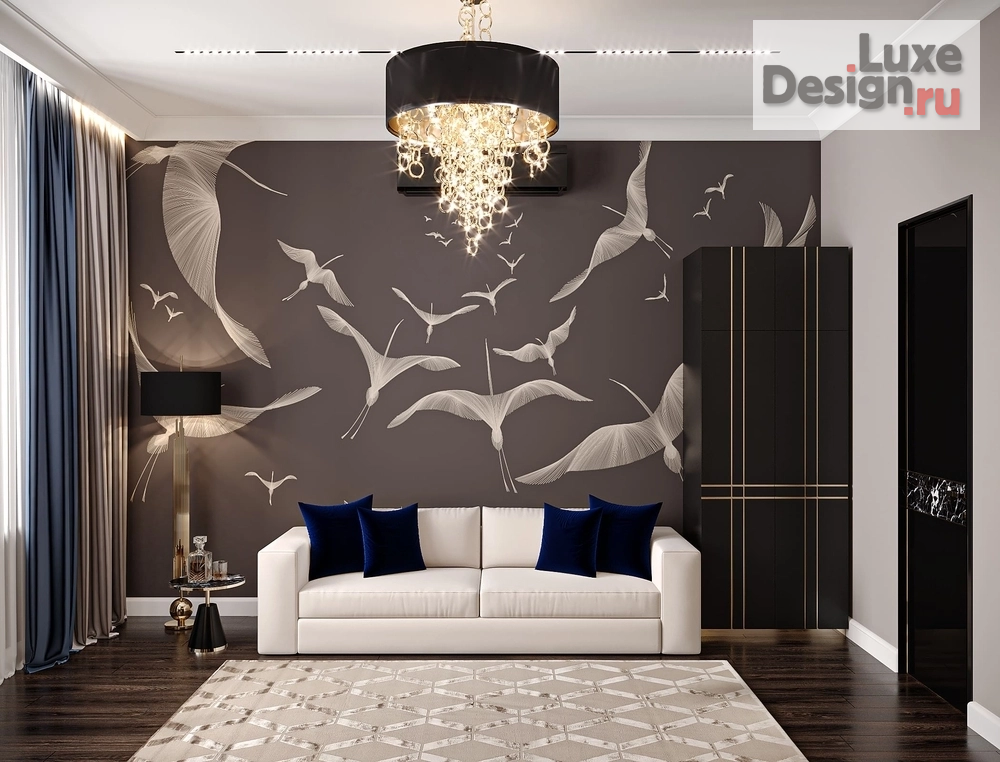 Дизайн интерьера апартаментов "BLUE INFINITY" (фото 28)