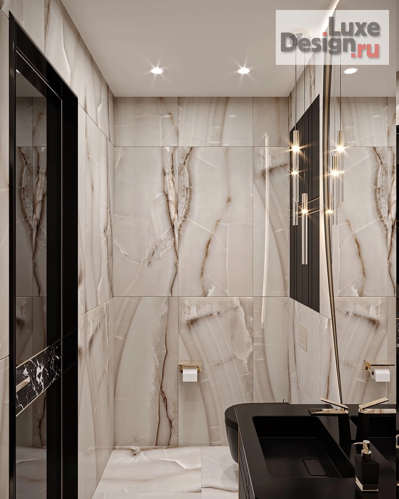 Дизайн интерьера апартаментов "BLUE INFINITY" (фото 37)