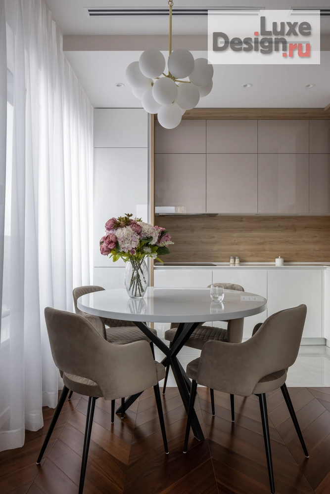 Дизайн интерьера трехкомнатной квартиры "ЖУ Форум Сити" (фото 6)