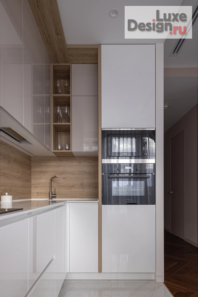 Дизайн интерьера трехкомнатной квартиры "ЖУ Форум Сити" (фото 7)