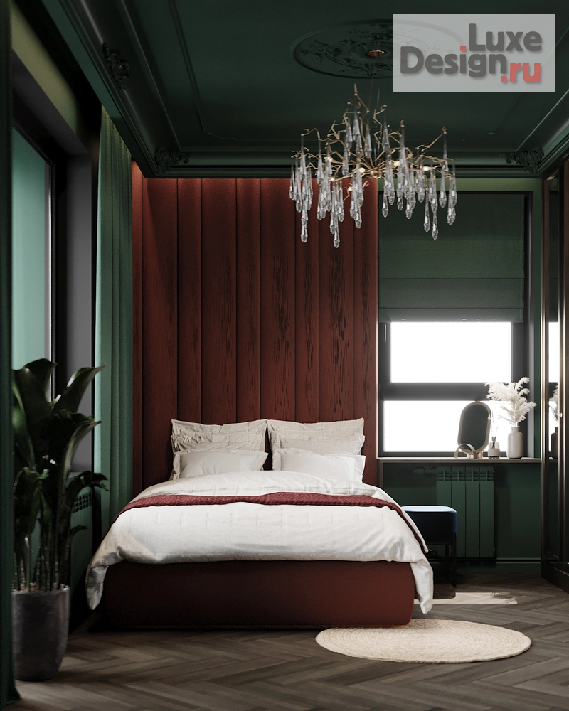 Дизайн интерьера трехкомнатной квартиры "GRANIT" (фото 2)