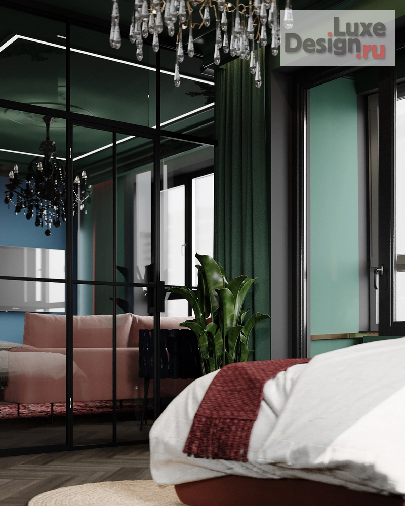 Дизайн интерьера трехкомнатной квартиры "GRANIT" (фото 3)