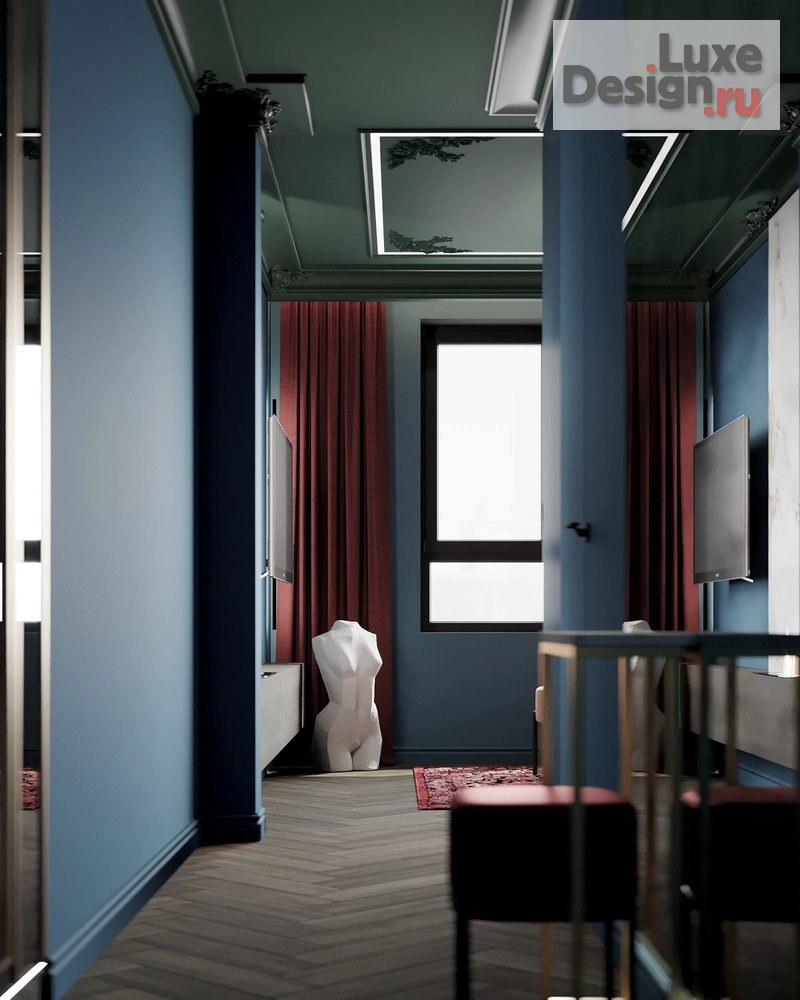 Дизайн интерьера трехкомнатной квартиры "GRANIT" (фото 6)