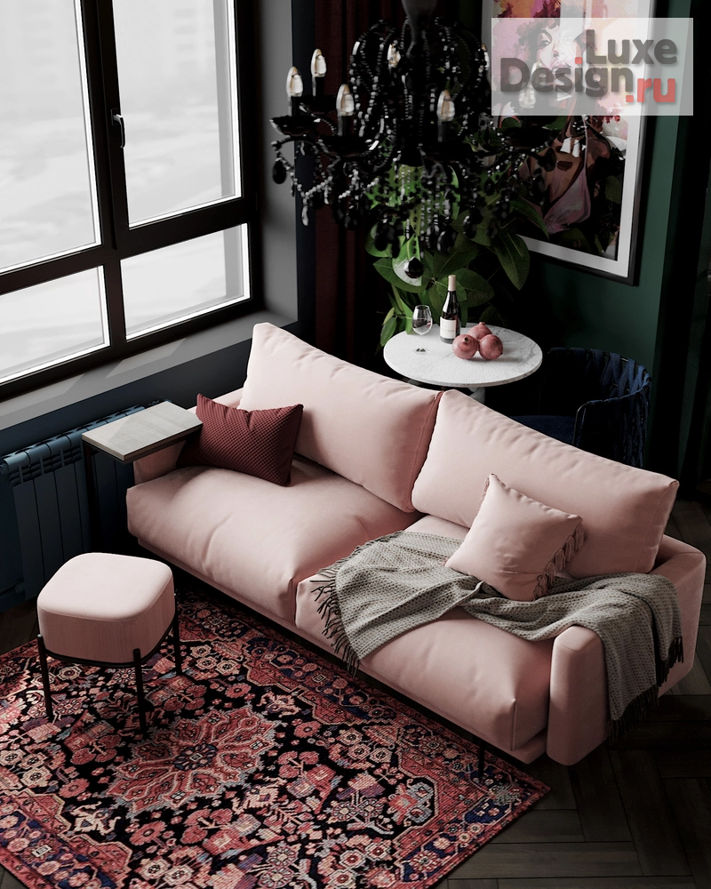 Дизайн интерьера трехкомнатной квартиры "GRANIT" (фото 7)