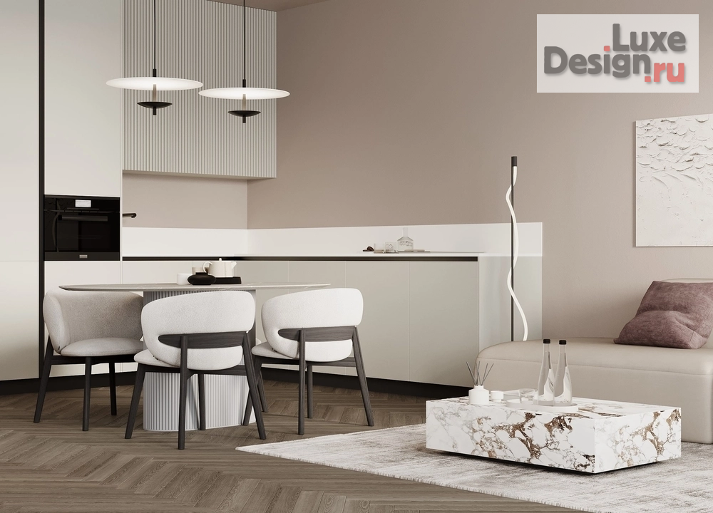 Дизайн интерьера двухкомнатной квартиры "CHICAGO" (фото 9)