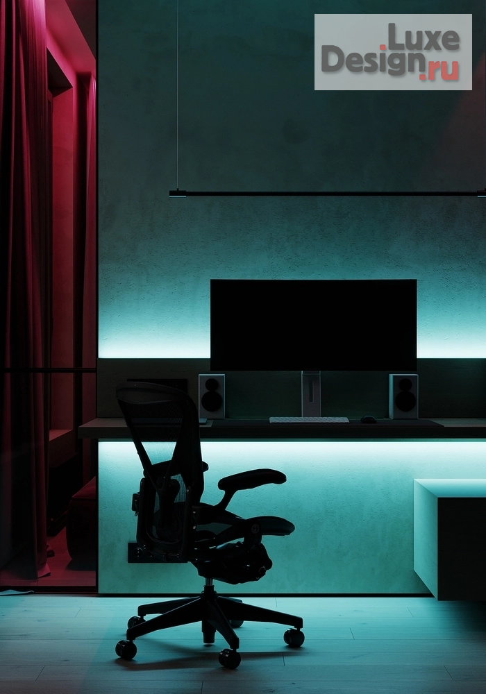 Дизайн интерьера трехкомнатной квартиры "LEVEL" (фото 12)