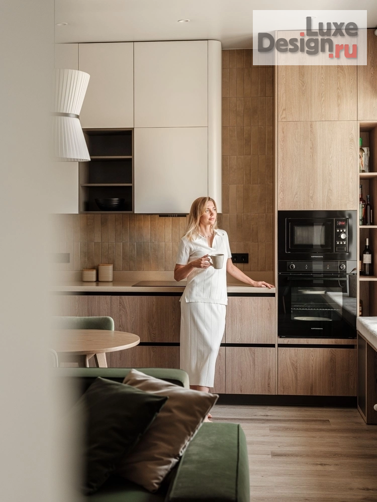 Дизайн интерьера трехкомнатной квартиры "SPECTR" (фото 1)