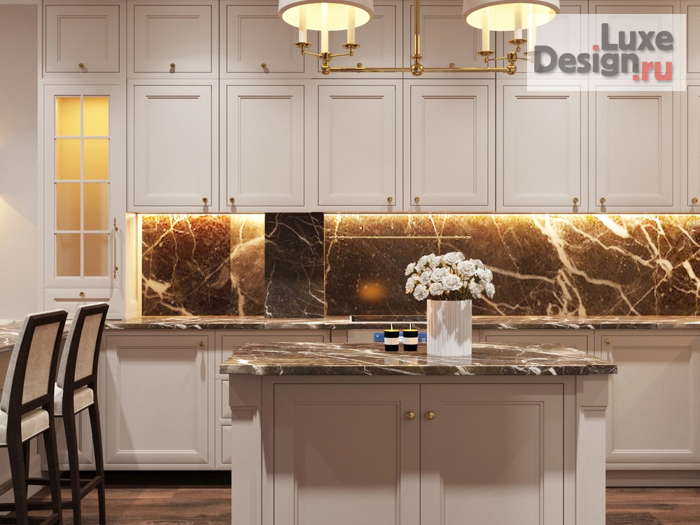 Дизайн интерьера двухкомнатной квартиры "американская стилистика 2" (фото 1) от дизайнера АФАНАСЬЕВ АЛЕКСЕЙ Дизайн интерьера двухкомнатной квартиры "американская стилистика 2" (фото 1)