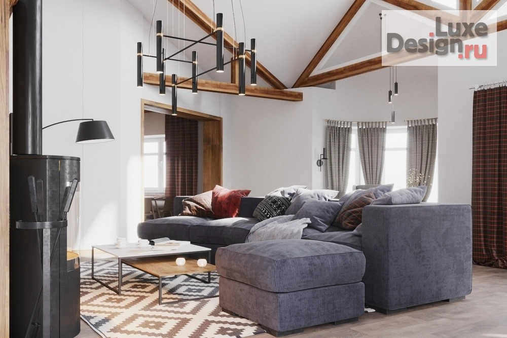 Дизайн интерьера частного дома "ЭКЛЕКТИКА " (фото 9)