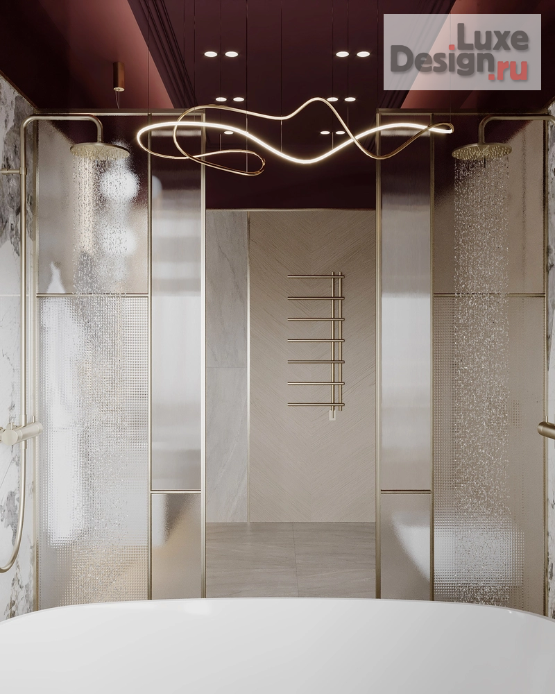 Дизайн интерьера загородного дома "cherry" (фото 2)