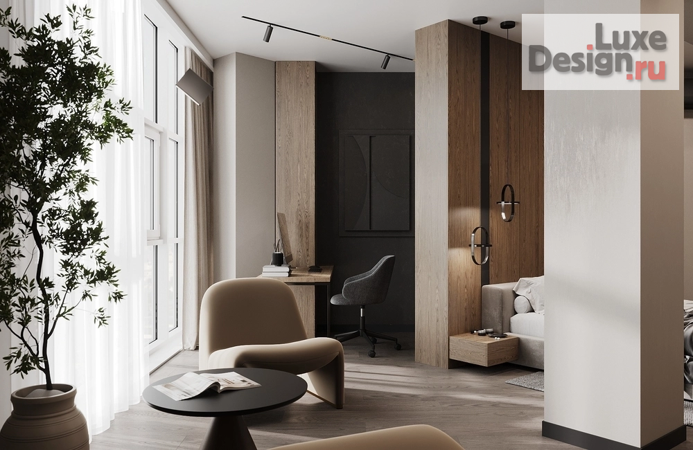 Дизайн интерьера четырехкомнатной квартиры "минимализм  жк  зиларт " (фото 7)