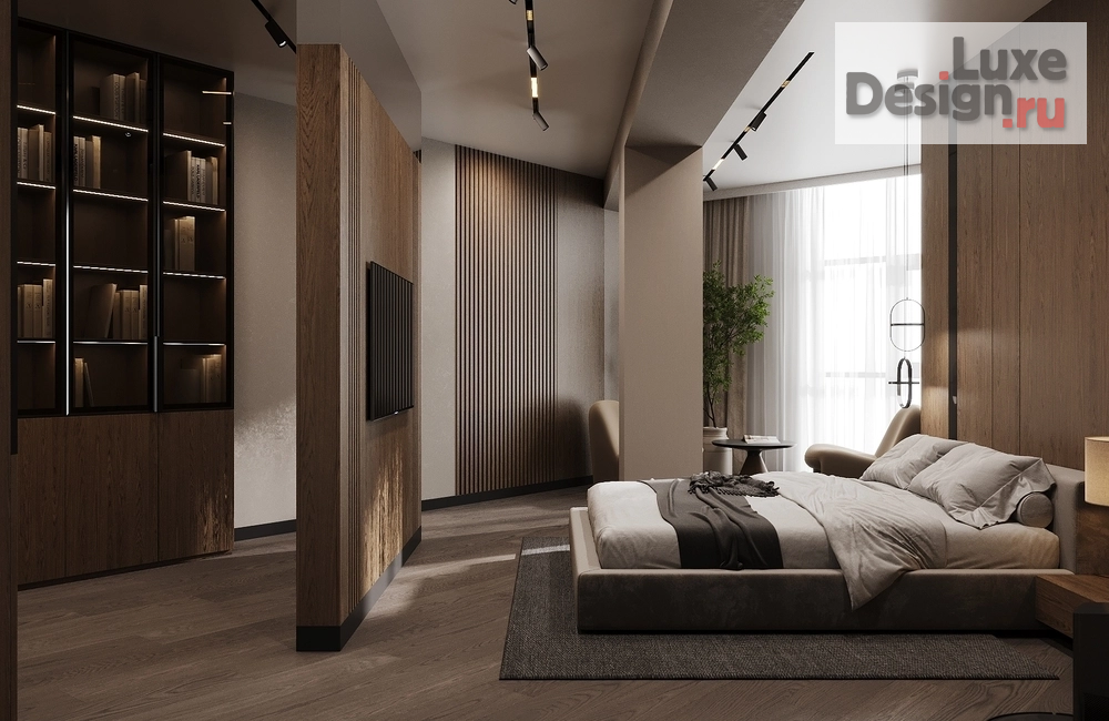 Дизайн интерьера четырехкомнатной квартиры "минимализм  жк  зиларт " (фото 5)