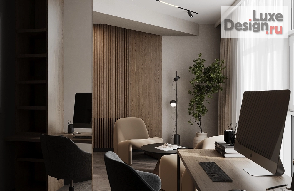 Дизайн интерьера четырехкомнатной квартиры "минимализм  жк  зиларт " (фото 3)