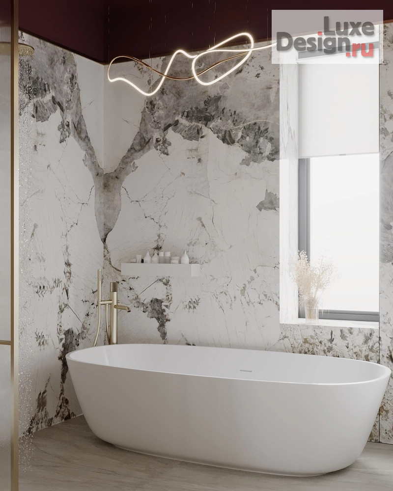 Дизайн интерьера загородного дома "cherry" (фото 4)