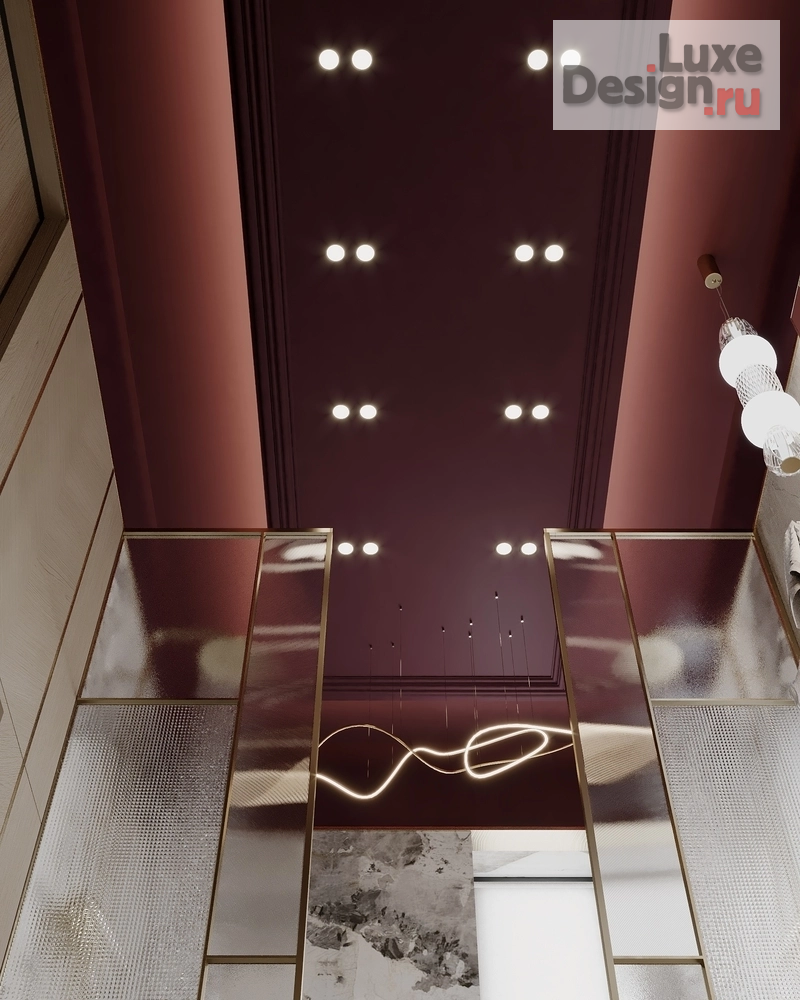 Дизайн интерьера загородного дома "cherry" (фото 1)