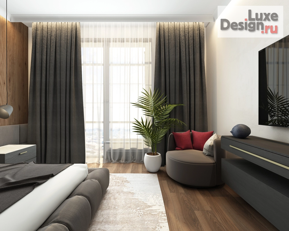 Дизайн интерьера трехкомнатной квартиры "MIN" (фото 3)