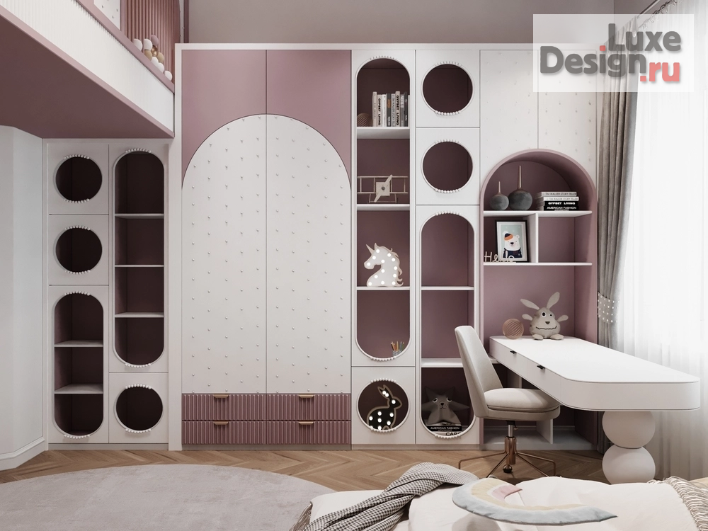 Дизайн интерьера частного дома "детская " (фото 8)