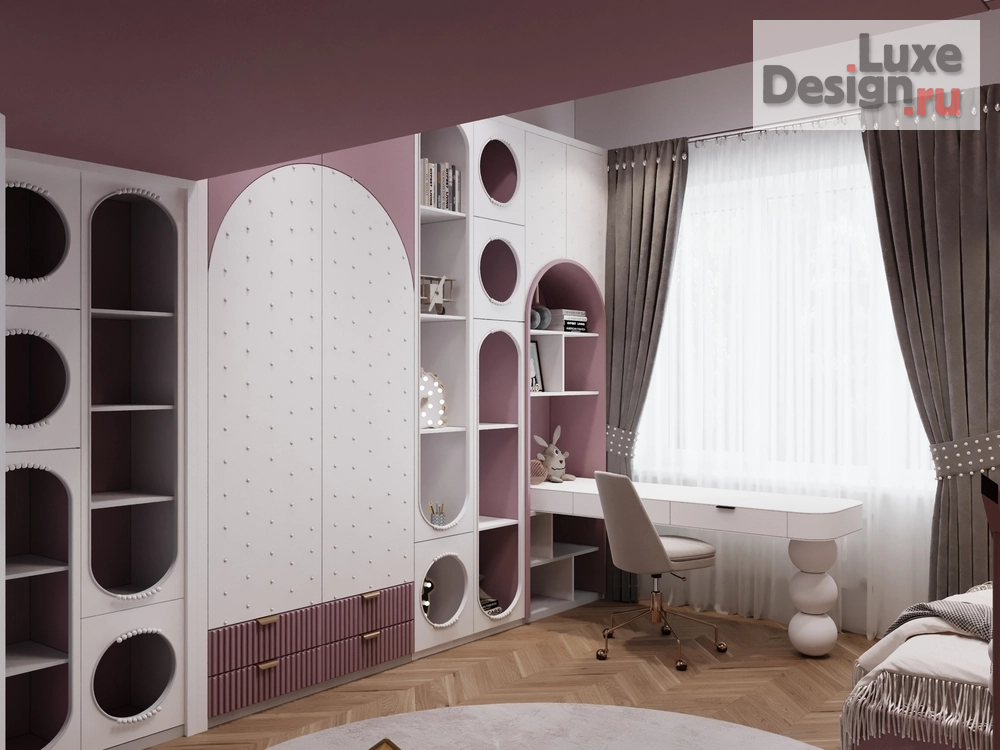 Дизайн интерьера частного дома "детская " (фото 4)