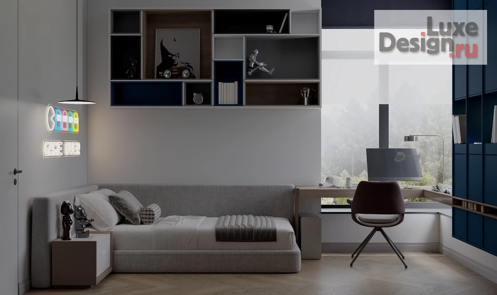 Дизайн интерьера коттеджа "CJ" (фото 4)