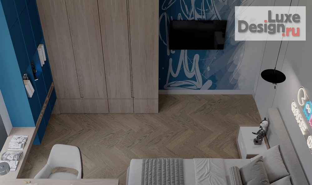 Дизайн интерьера коттеджа "CJ" (фото 3)