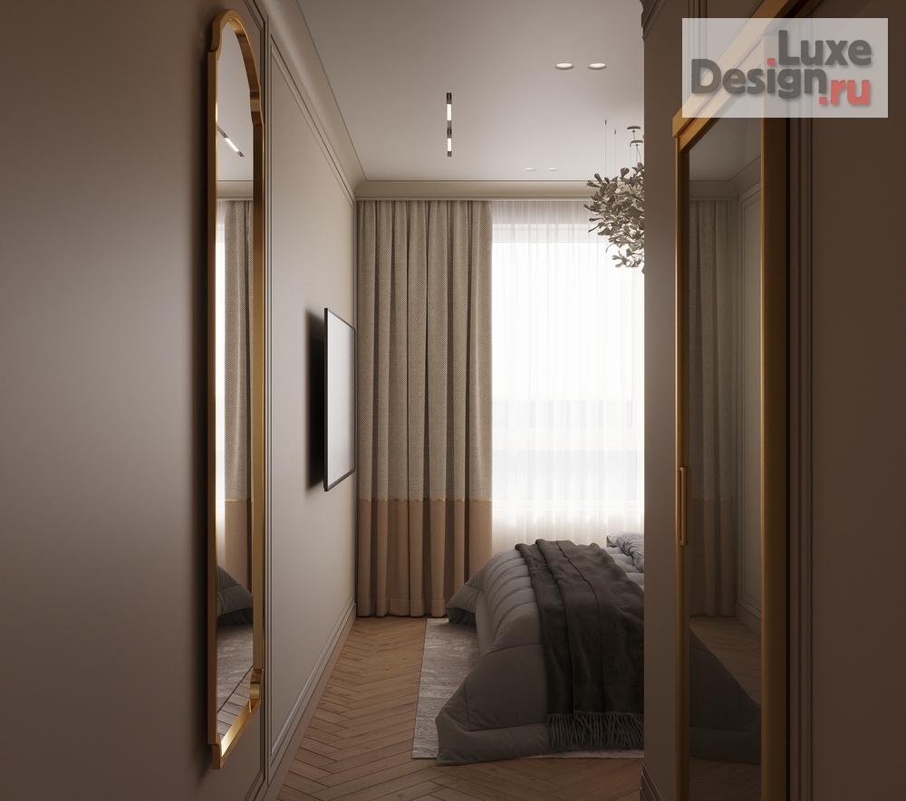 Дизайн интерьера трехкомнатной квартиры "A-5" (фото 2)