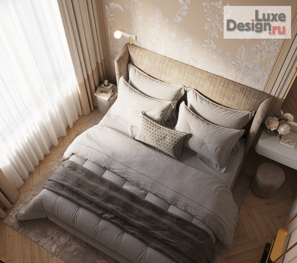 Дизайн интерьера трехкомнатной квартиры "A-5" (фото 1)